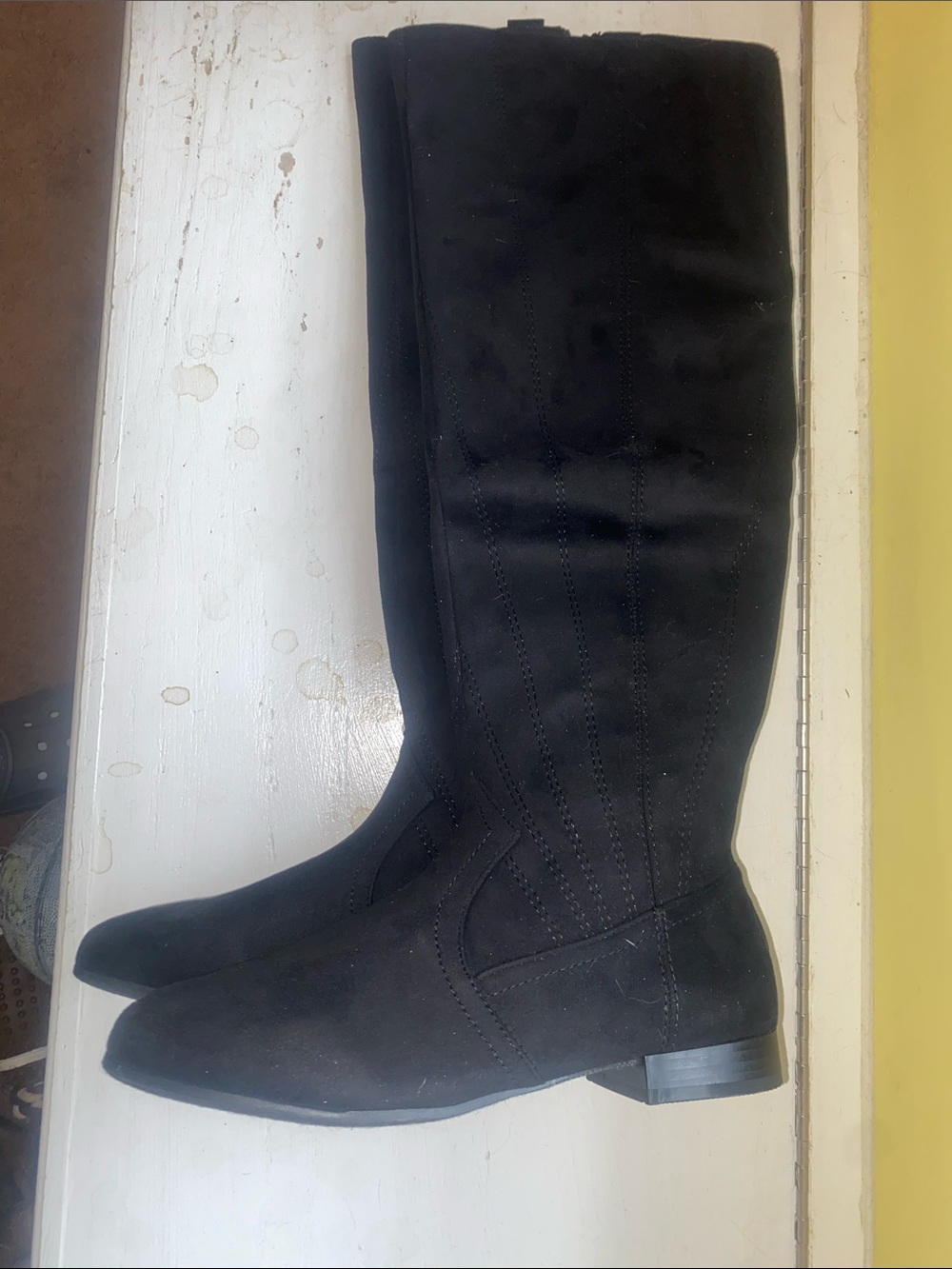 Classic Black Knee-High Women’s Boots I.D required